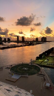 Wschód słońca w Miami