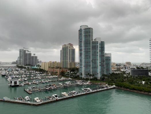 Widok z Symphony of The Seas na Miami
